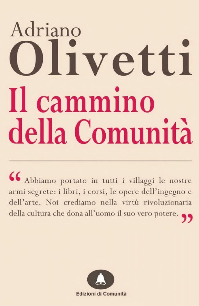 Il cammino della comunità cover